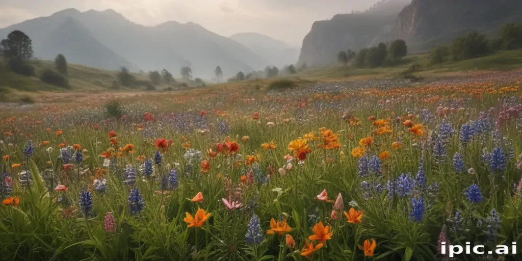 wildflowers transparent background