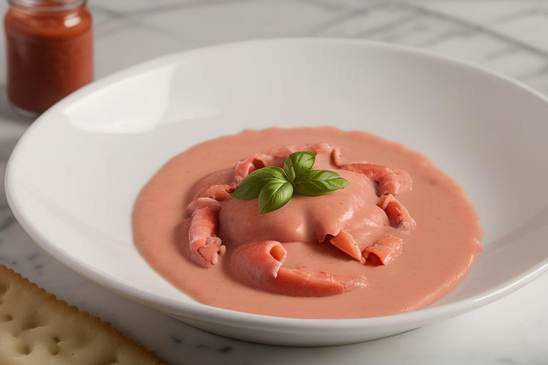 pink sauce for lobster ravioli