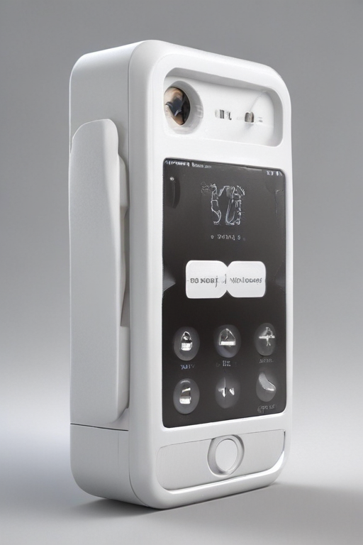 Futuristic Mobile Device Design Featuring Unique Display and Integrated ...