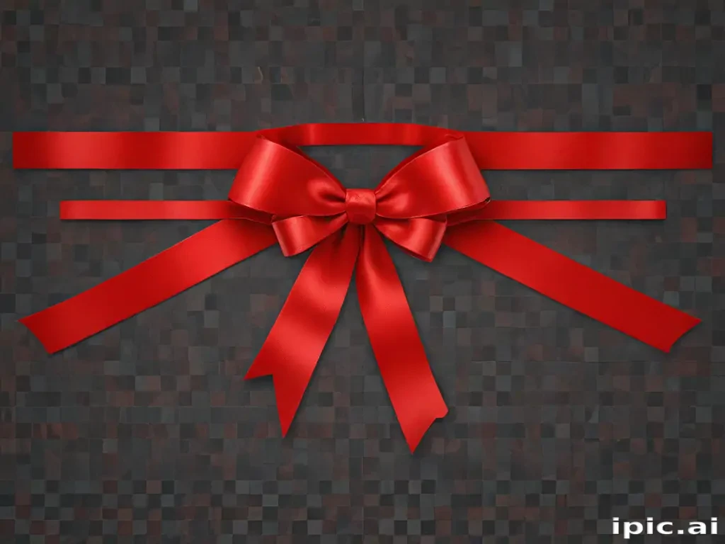 red ribbon png