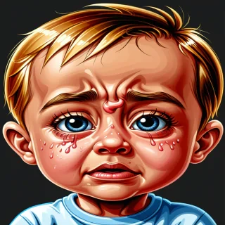 cried clipart