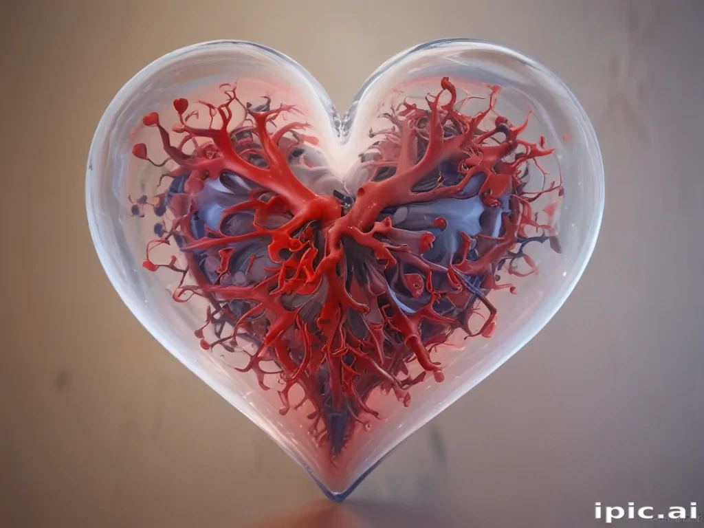 blurred heart
