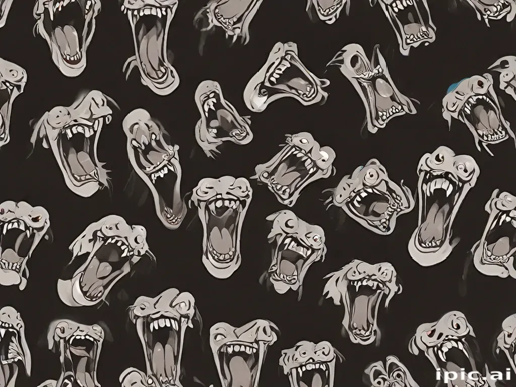 screaming background