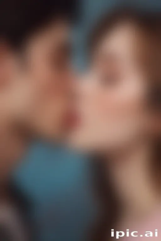 aesthetic kiss