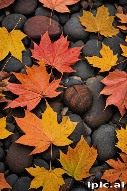 autumn leaves iphone wallpaper
