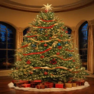 christmas tree wallpaper