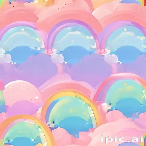 rainbow pastel wallpaper