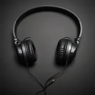 headphones background