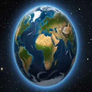 cartoon picture of planet earth