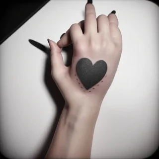 i love you sign language tattoo