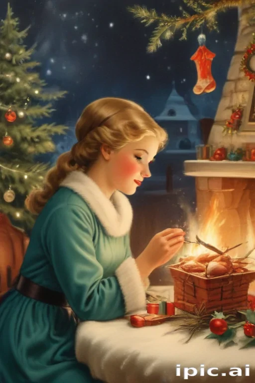 free printable vintage christmas images