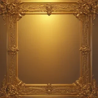 golden border