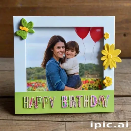 birthday frame