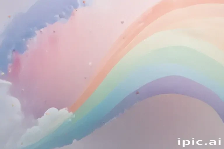 rainbow pastel