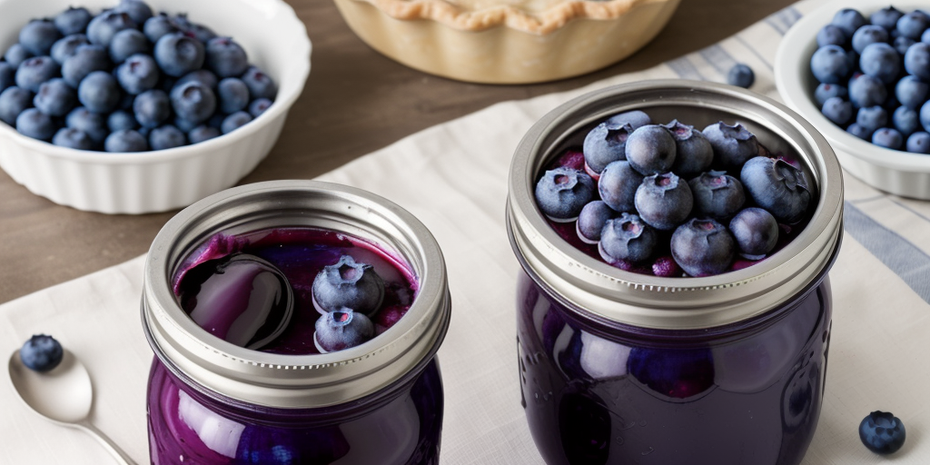 blueberry pie filling canning recipe