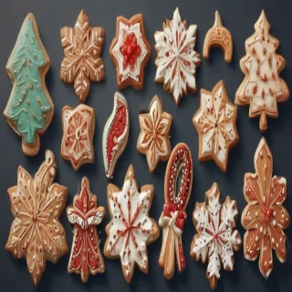 clip art christmas cookies