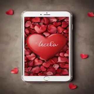 valentines iphone background