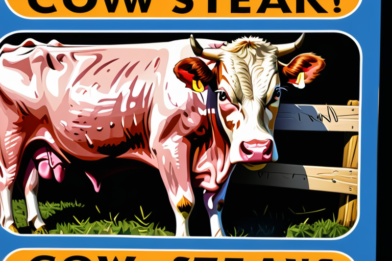 how many steaks in a cow