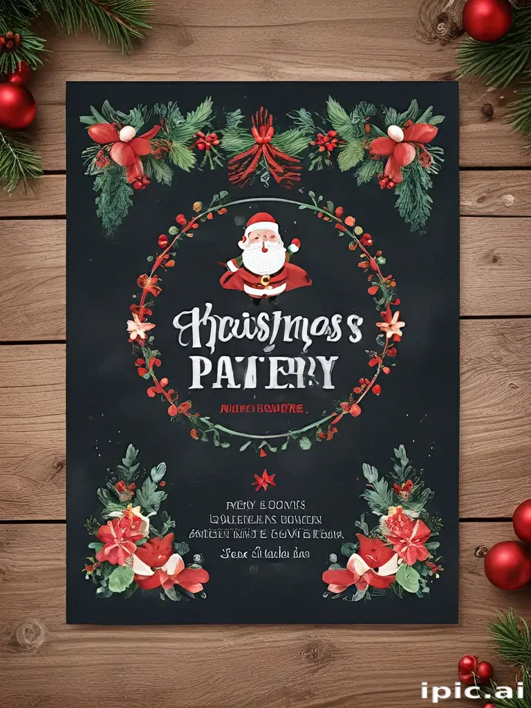 christmas card template psd