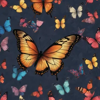 wallpaper iphone butterfly