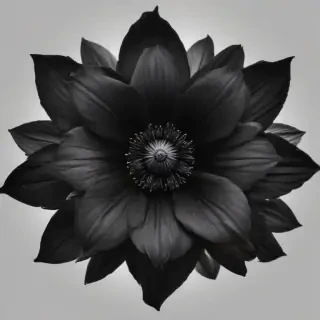 black flower png