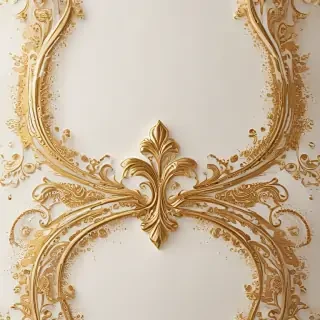 elegant white and gold background