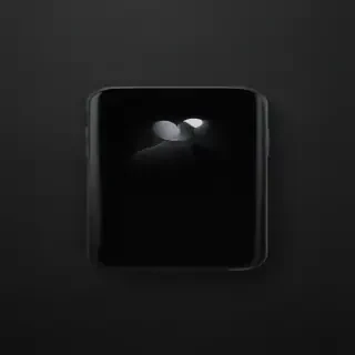 black ios wallpaper