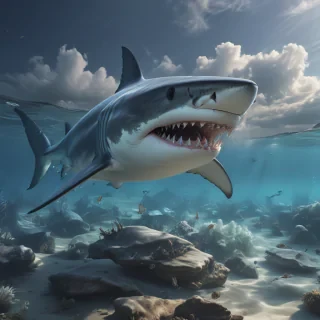shark wallpaper aesthetic