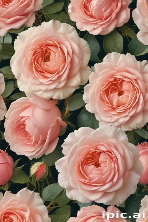 vintage rose illustration