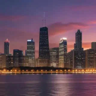chicago skyline png