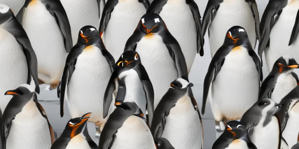 penguin background