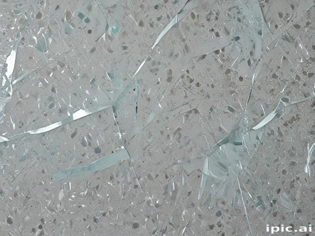 broken glass overlay