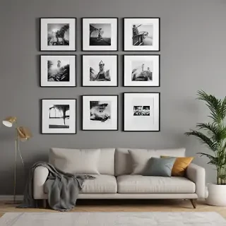 gallery wall mockup