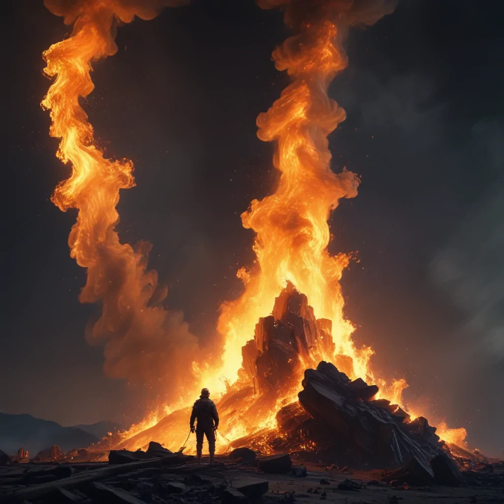 background for fire