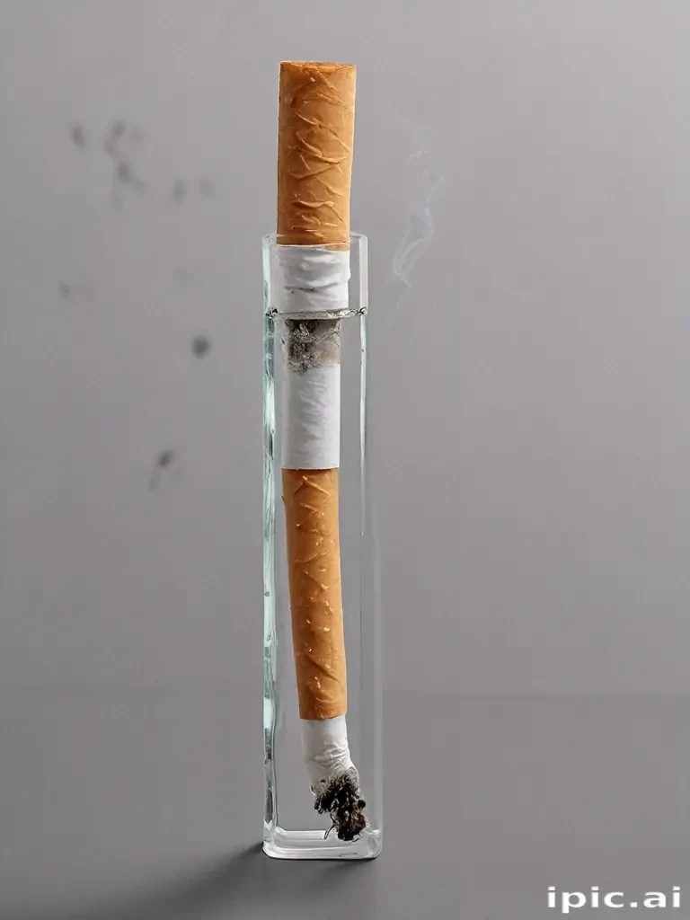 transparent cigarette