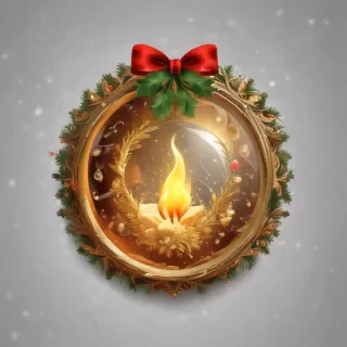 merry christmas clipart transparent background