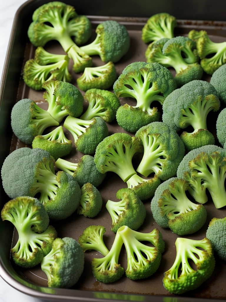 how to cook frozen broccoli in oven