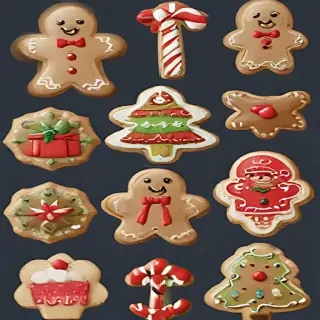 christmas cookie clipart