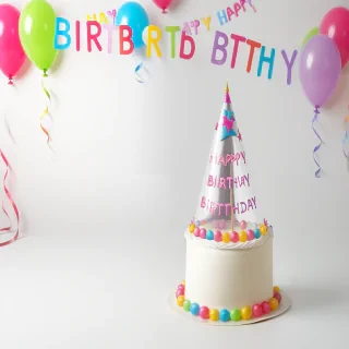 transparent background birthday hat