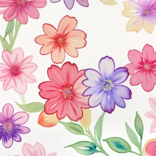 flower watercolor background