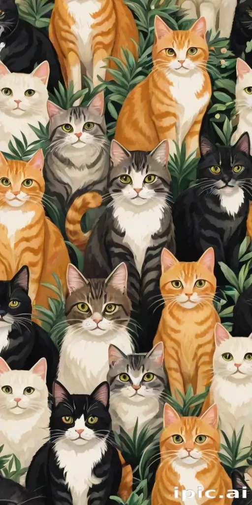 wallpaper with cats
