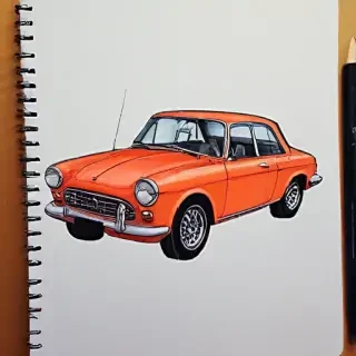 car doodle
