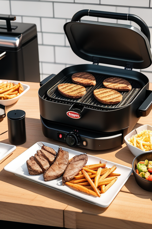 flat top grill with air fryer