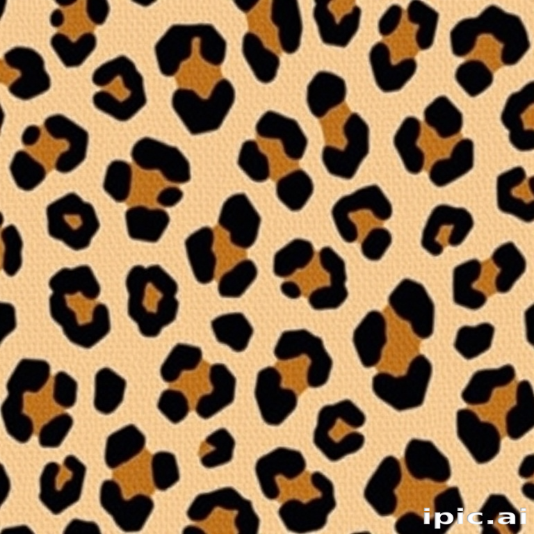 Fierce Leopard Print incorporates a neutral base with strategically placed spots, bringing a touch of wild elegance to any ensemble for fashion-forward individuals.
