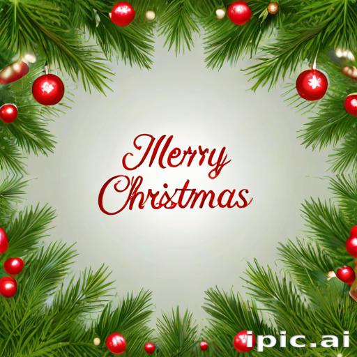 transparent merry christmas