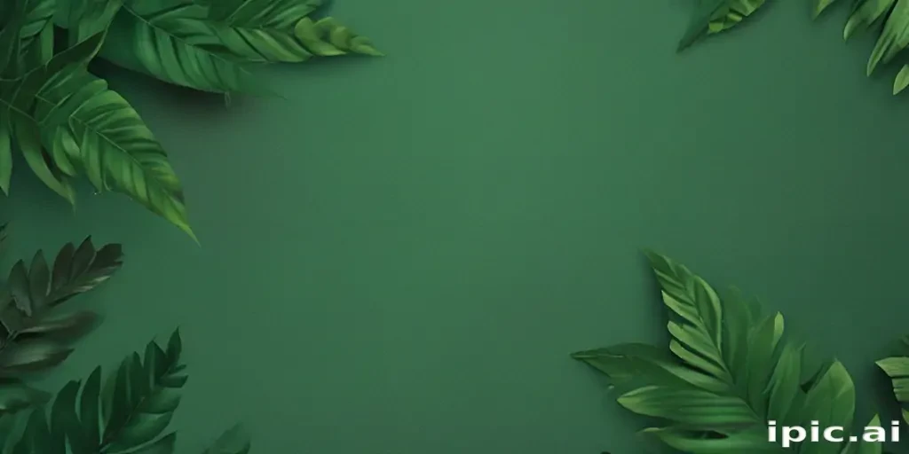 green background aesthetic