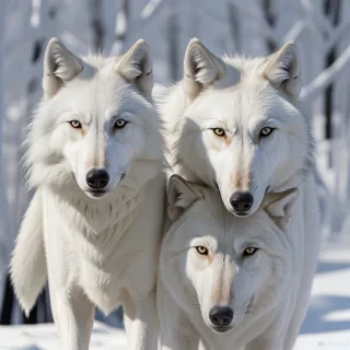 white wolf