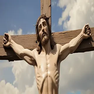jesus on the cross picture