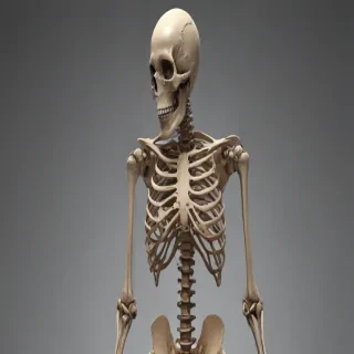 skeleton transparent background