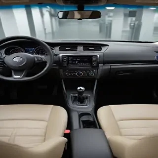 inside car background